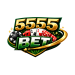 5555Bet Game app logo and online earning gameplay interface on Android mobile.